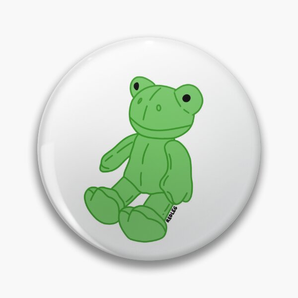 Item preview, Spring Time Frog Sticker designed and sold by redlegliv.