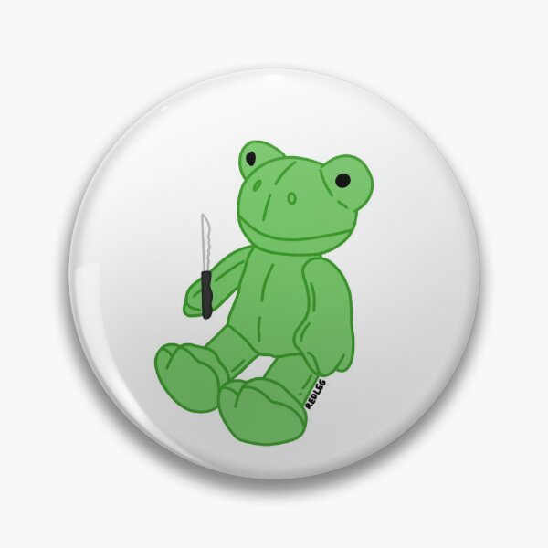 Item preview, Dangerous Spring Time Frog Sticker designed and sold by redlegliv.