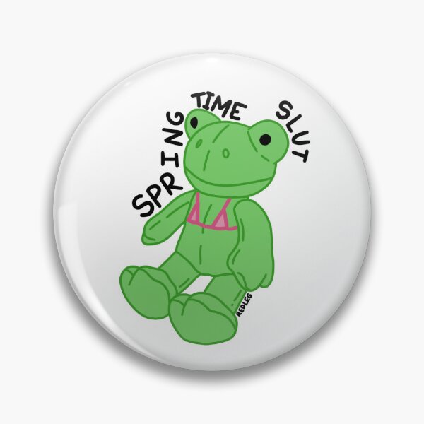Item preview, Spring Time Sl*t Sticker designed and sold by redlegliv.