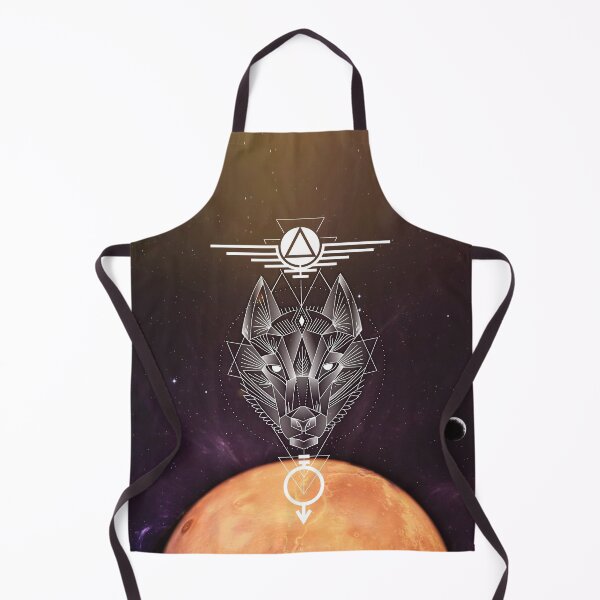 Item preview, Geometric Omnis Vir Lupus White designed and sold by FR3DXVII.