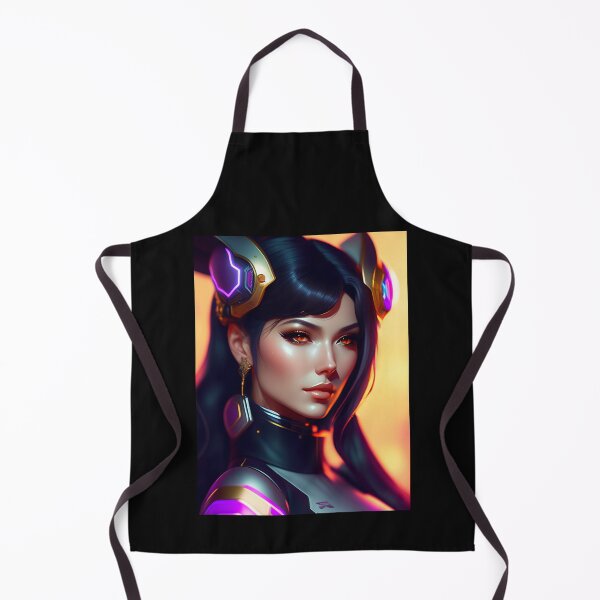 Item preview, Futuristic Diva Girl in Tech Wear designed and sold by MotionWaves.