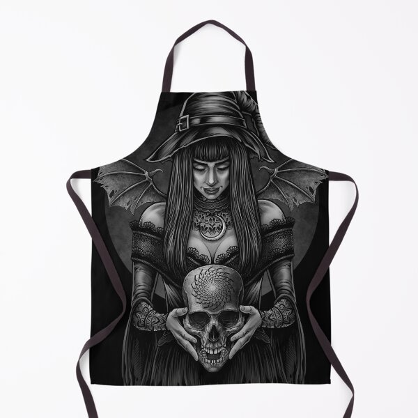 Item preview, witch and skull designed and sold by lillyrise.