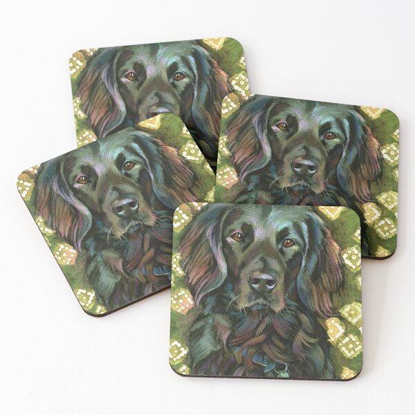 Item preview, Flat Coated Retriever  designed and sold by Jane Oriel.