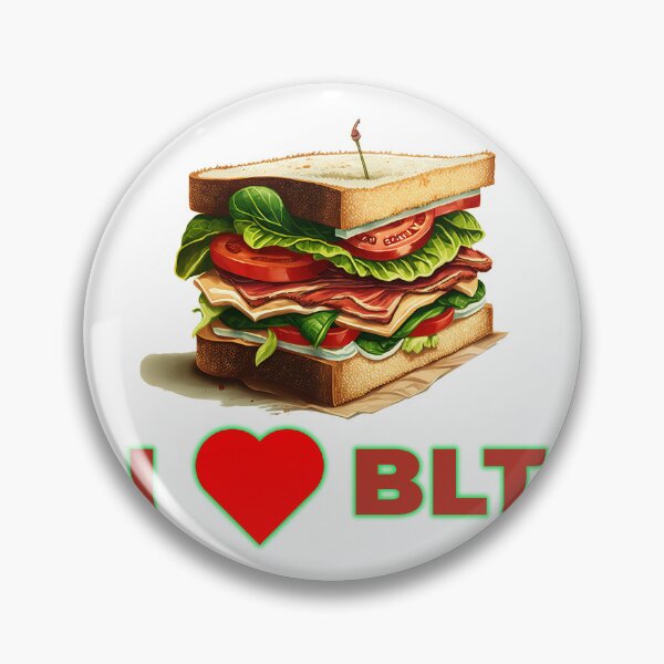 Item preview, I love BLT  white  designed and sold by MeditationMind.