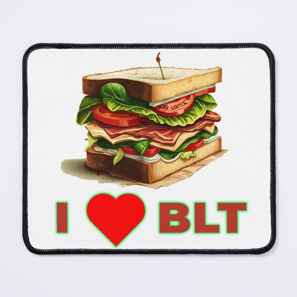 Item preview, I love BLT white designed and sold by MeditationMind.