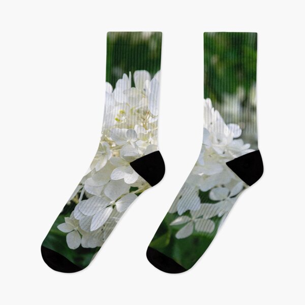 Item preview, White flowers on a green background designed and sold by TheTwoWorlds.