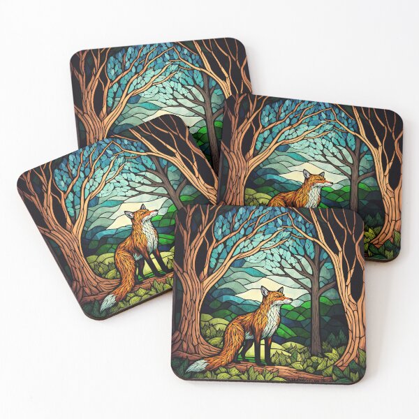 Item preview, Flat River Fox designed and sold by OccultDreams.