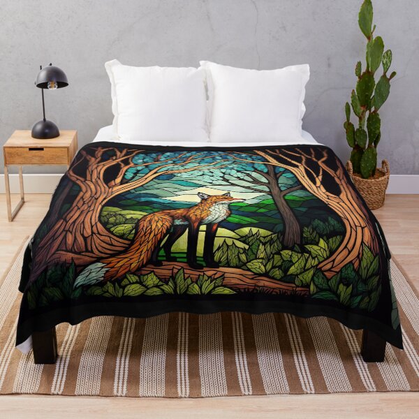 Item preview, Flat River Fox designed and sold by OccultDreams.
