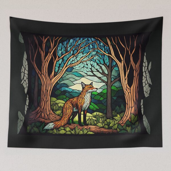 Item preview, Flat River Fox designed and sold by OccultDreams.