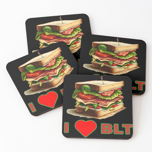 Item preview, I love BLT  black designed and sold by MeditationMind.