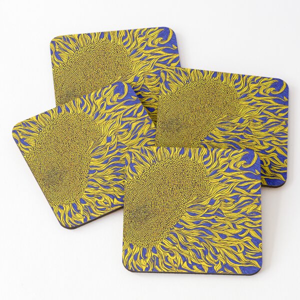 Item preview, Exclusive Home Decor | Golden Mandala Sunflower  designed and sold by funnyhalloween.