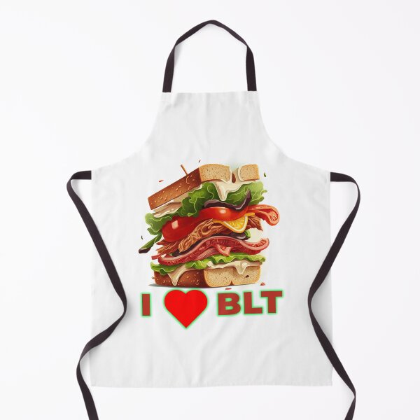 Item preview, I love BLT sandwich, love BLT  white designed and sold by MeditationMind.