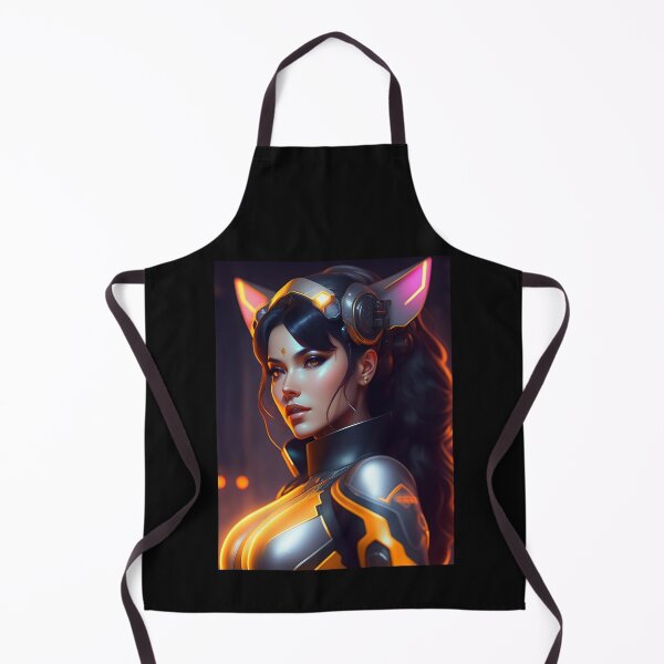 Item preview, Futuristic Diva Girl in Tech Wear designed and sold by MotionWaves.