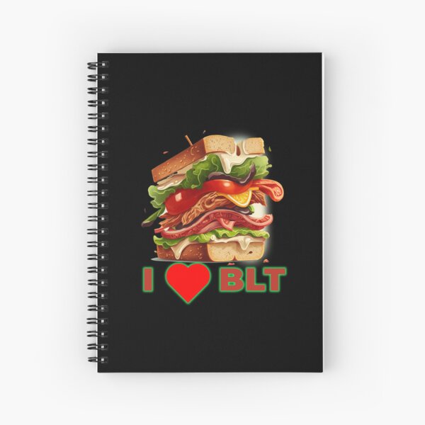 Item preview, I love BLT sandwich, love BLT  black designed and sold by MeditationMind.