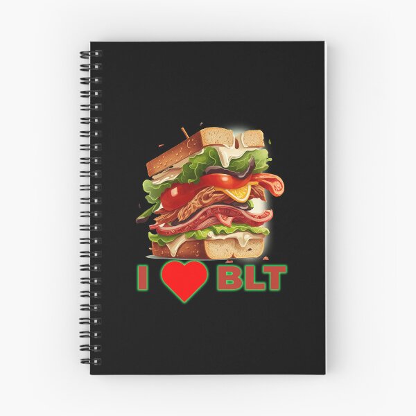 Item preview, I love BLT sandwich, love BLT  black designed and sold by MeditationMind.