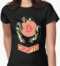 CRYPTO Women's Fitted T-Shirt