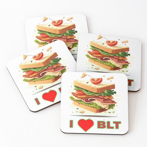 Item preview, I love BLT sandwich, BLT massive white designed and sold by MeditationMind.