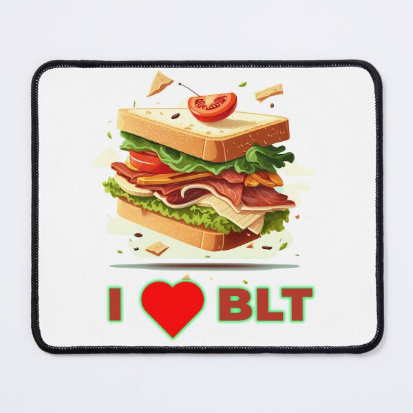 Item preview, I love BLT sandwich, BLT massive white designed and sold by MeditationMind.