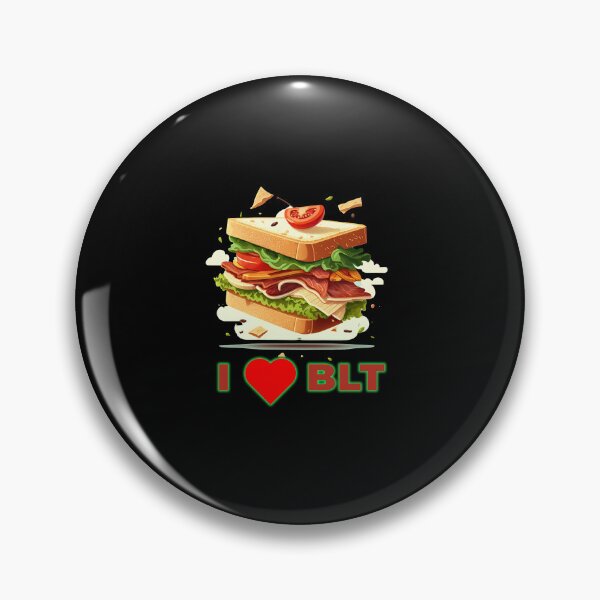 Item preview, I love BLT sandwich, BLT massive black designed and sold by MeditationMind.