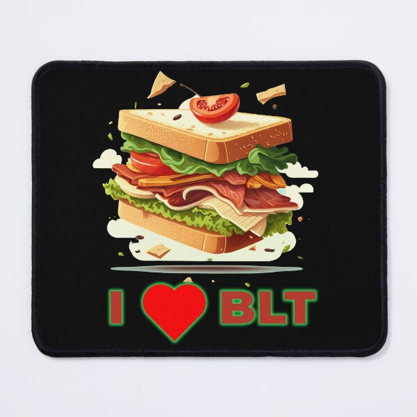 Item preview, I love BLT sandwich, BLT massive black designed and sold by MeditationMind.