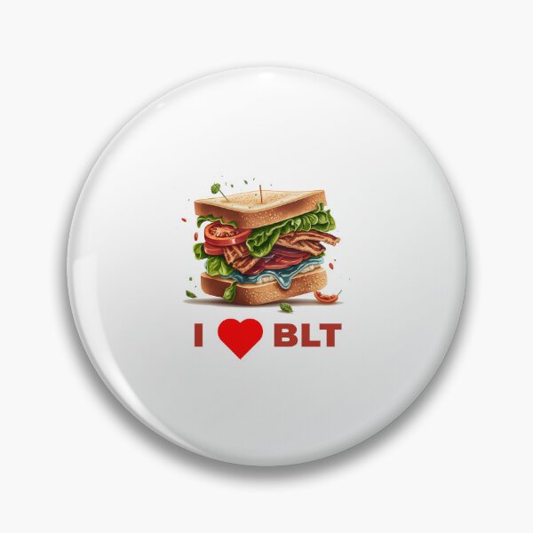 Item preview, I love BLT sandwich, BLT tasty sandwich white designed and sold by MeditationMind.