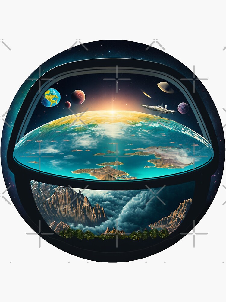 Infinite clearance flat earth