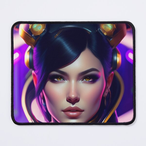 Item preview, Futuristic Diva Girl in Tech Wear designed and sold by MotionWaves.