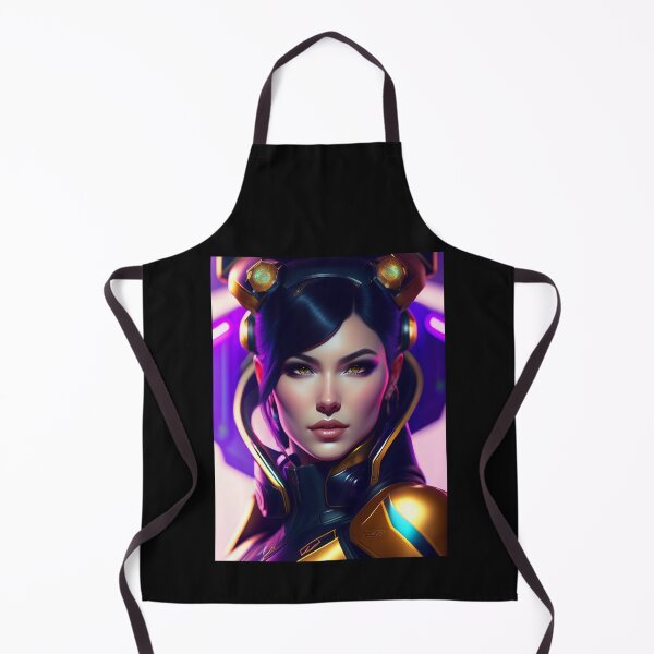 Item preview, Futuristic Diva Girl in Tech Wear designed and sold by MotionWaves.