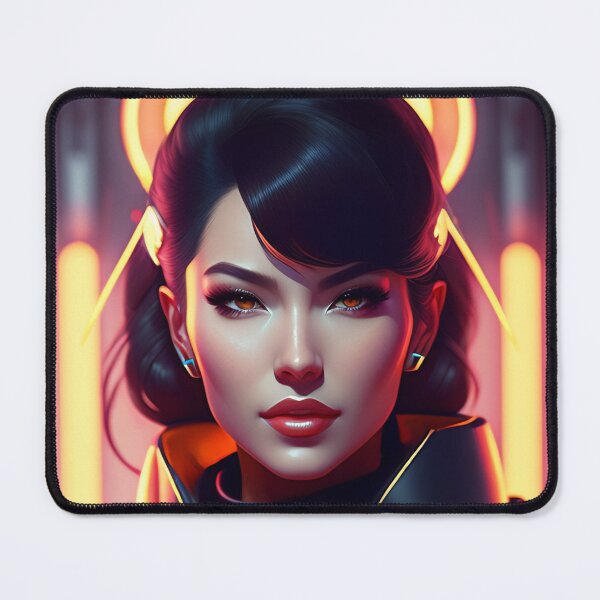 Item preview, Futuristic Diva Girl in Tech Wear designed and sold by MotionWaves.