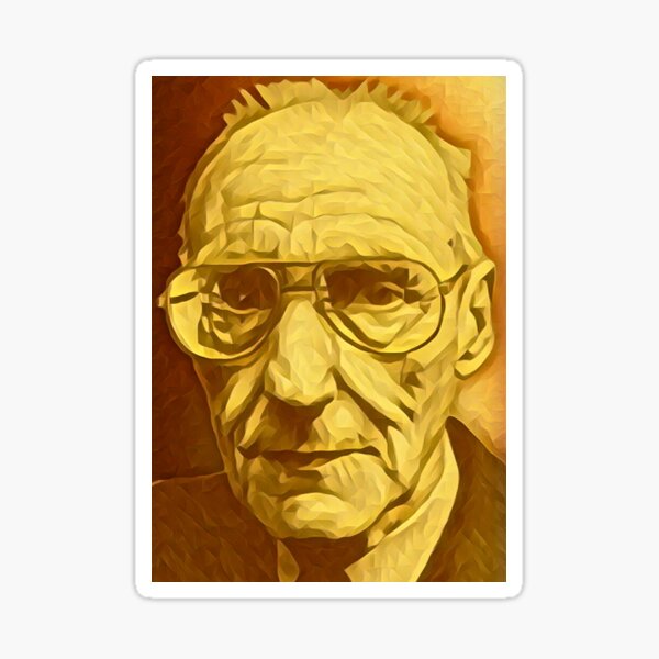 Item preview, William S. Burroughs Artwork | William S Burroughs Portrait | William Burroughs Wall Art  designed and sold by Suyogsonar25.