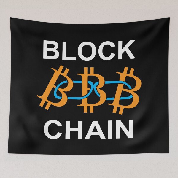 Item preview, BLOCKCHAIN - BITCOIN designed and sold by Custom Crest.