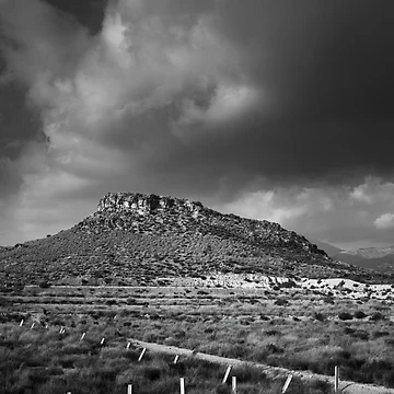 Artwork thumbnail, B&W Rugged Cloud by Ralph Goldsmith