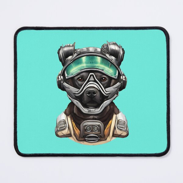 Item preview, Dog in a space suit and glasses designed and sold by portokalis.
