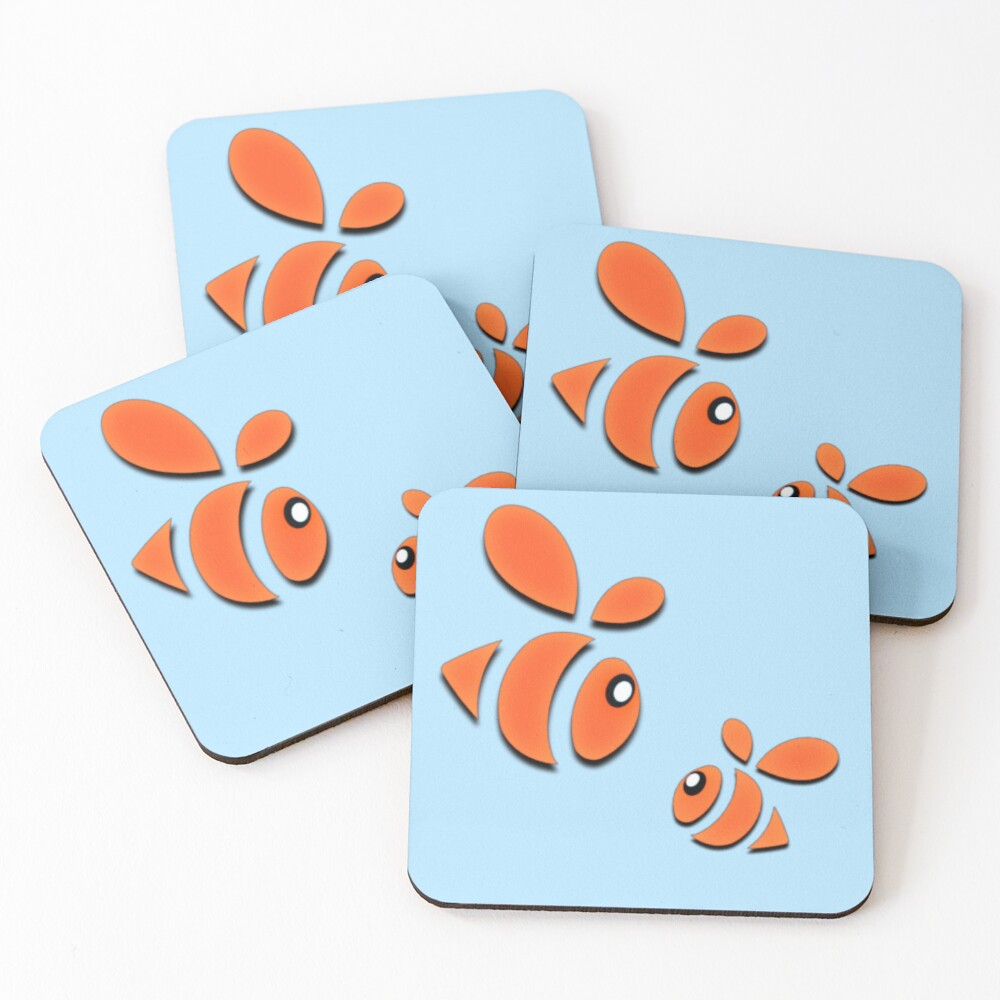 Item preview, Coasters (Set of 4) designed and sold by Rashu10.