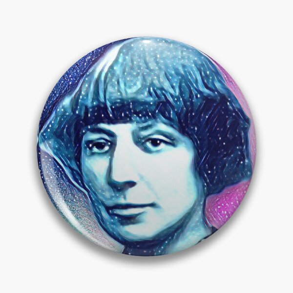 Item preview, Marina Tsvetaeva Artwork | Marina Tsvetaeva Portrait | Marina Tsvetaeva Wall Art  designed and sold by Suyogsonar25.