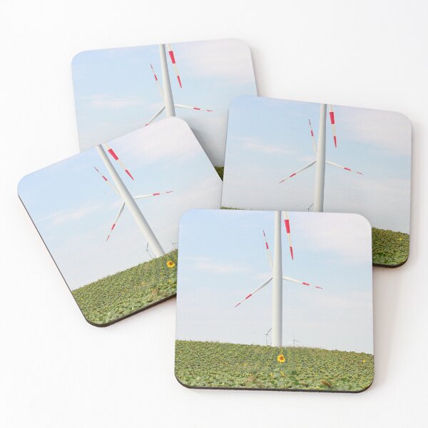 Item preview, wind turbines green energy landscape designed and sold by goceris.