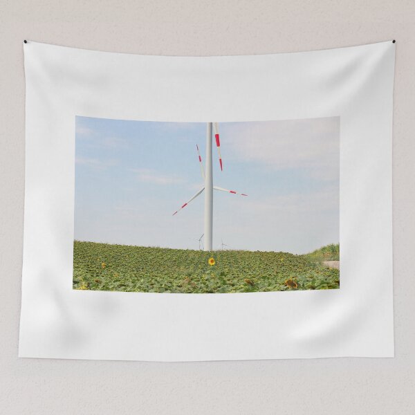 Item preview, wind turbines green energy landscape designed and sold by goceris.