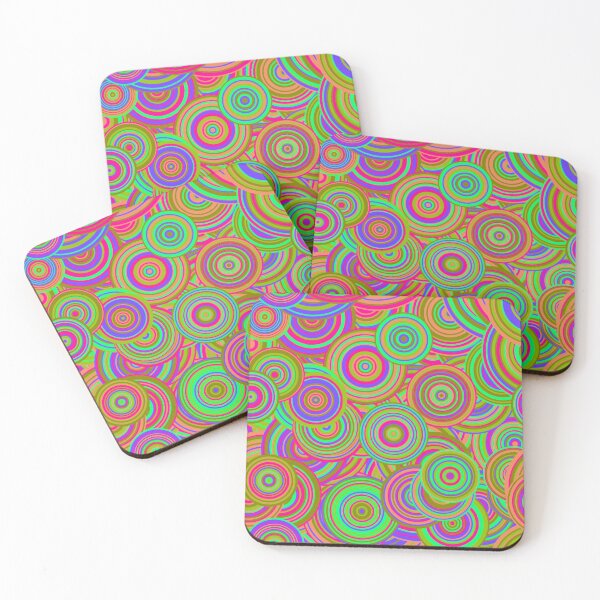 Item preview, Groovy Circles designed and sold by TotallyRetroArt.