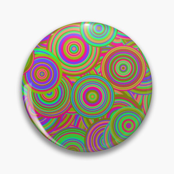 Item preview, Groovy Circles designed and sold by TotallyRetroArt.
