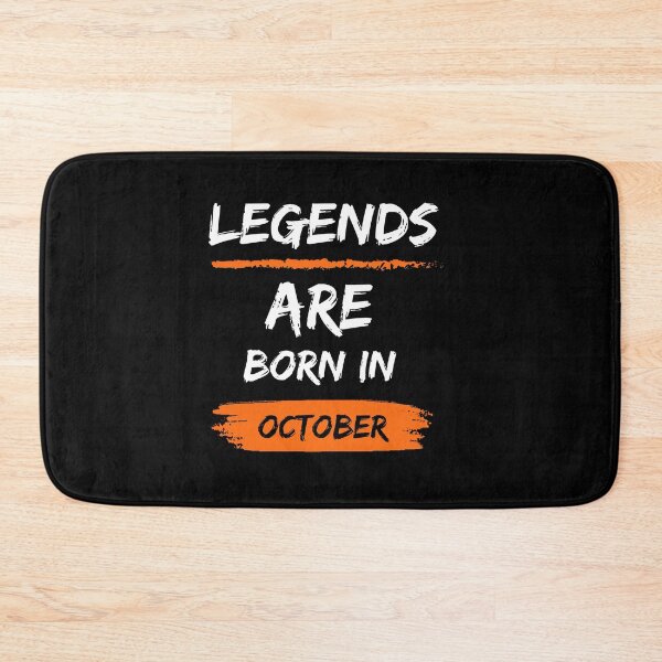 Item preview, Legends Are Born In October designed and sold by Minhal's Artful  Impressions.