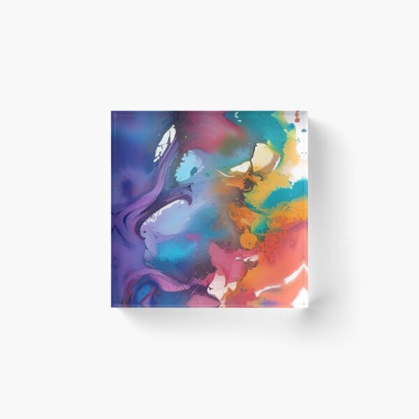 Item preview, Abstract Watercolor Splatter Art Abstract  designed and sold by CattlettArt.