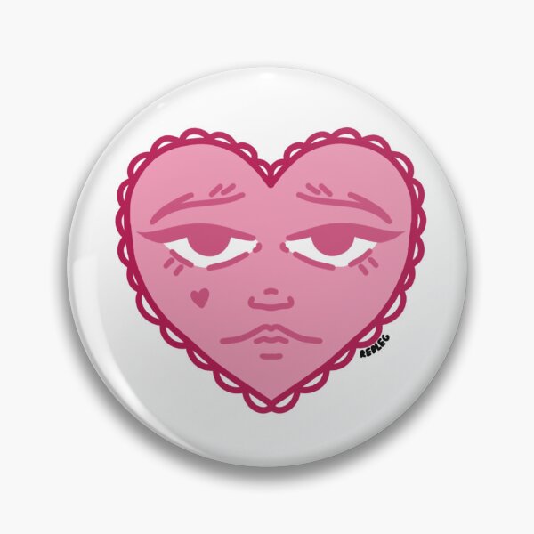 Item preview, Sad Heart (PINK) designed and sold by redlegliv.