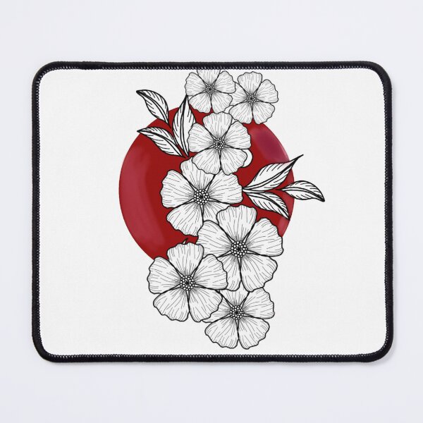 Item preview, Fineline red art designed and sold by FloralsbyKavya.