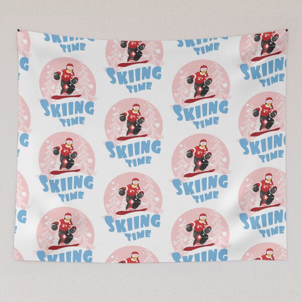 Item preview, Skiing time designed and sold by portokalis.