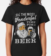 It's the Most Wonderful Time For a Beer Men's t-shirt - Beer Lovers Tee Classic T-Shirt