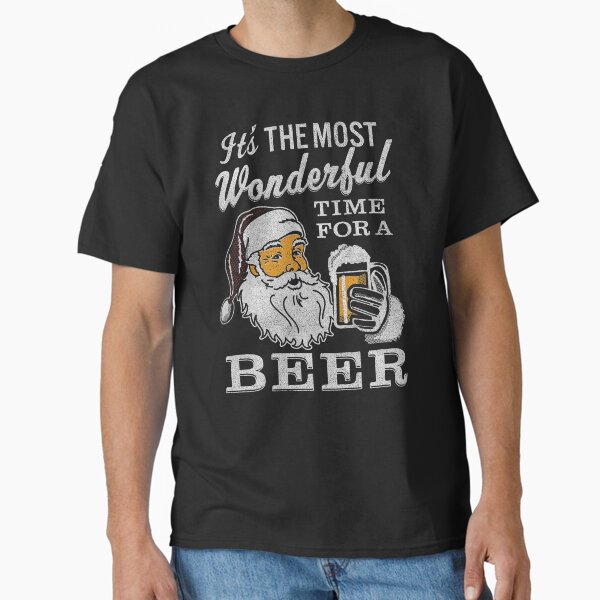 Item preview, It's the Most Wonderful Time For a Beer Men's t-shirt - Beer Lovers Tee designed and sold by KnockoutTees.