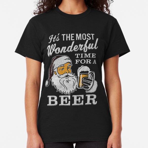 It's the Most Wonderful Time For a Beer Men's t-shirt - Beer Lovers Tee Classic T-Shirt