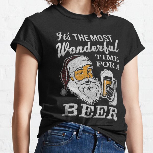 It's the Most Wonderful Time For a Beer Men's t-shirt - Beer Lovers Tee Classic T-Shirt