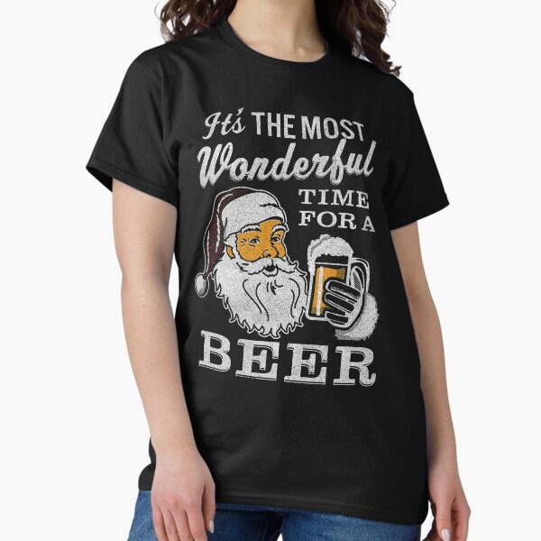 Item preview, It's the Most Wonderful Time For a Beer Men's t-shirt - Beer Lovers Tee designed and sold by KnockoutTees.