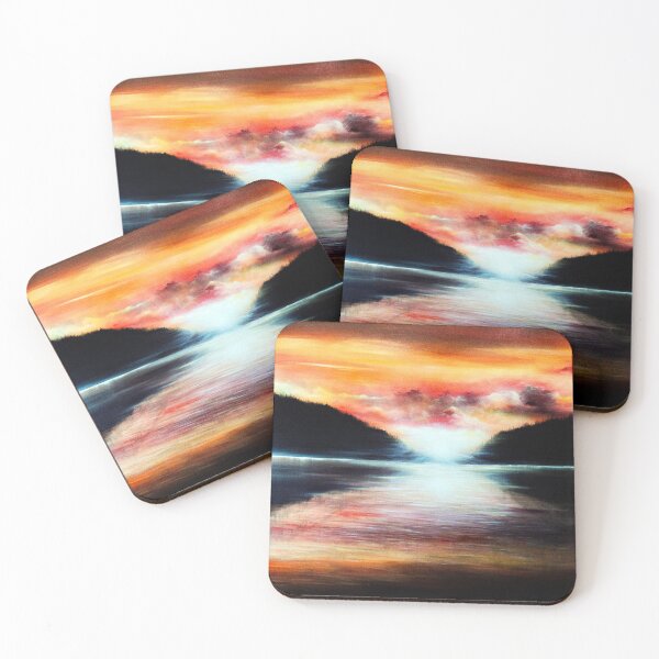 Item preview, Sunset Lake designed and sold by Artbyirina.